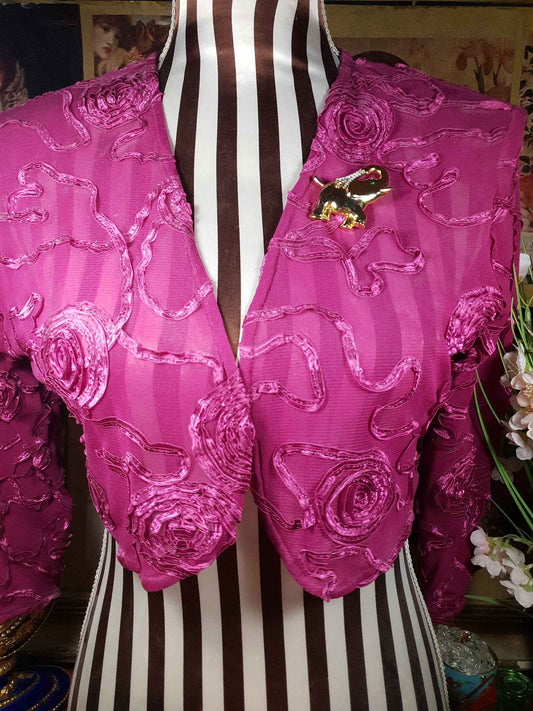 Vintage 1980s Elephant Brooch Cabouchon Gold Plated Austrian Crystal