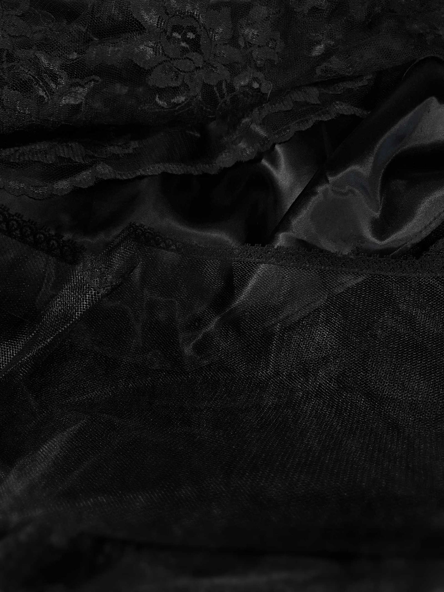 Vintage Black Evening Dress 1980s Scott McClintock Lace Sequins - Size 14 Party LBD Cocktail