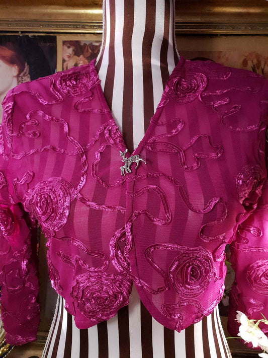 Vintage 1970s Deer & Fawn Brooch Pin Marcasite Retro Rhinestone Silver Tone