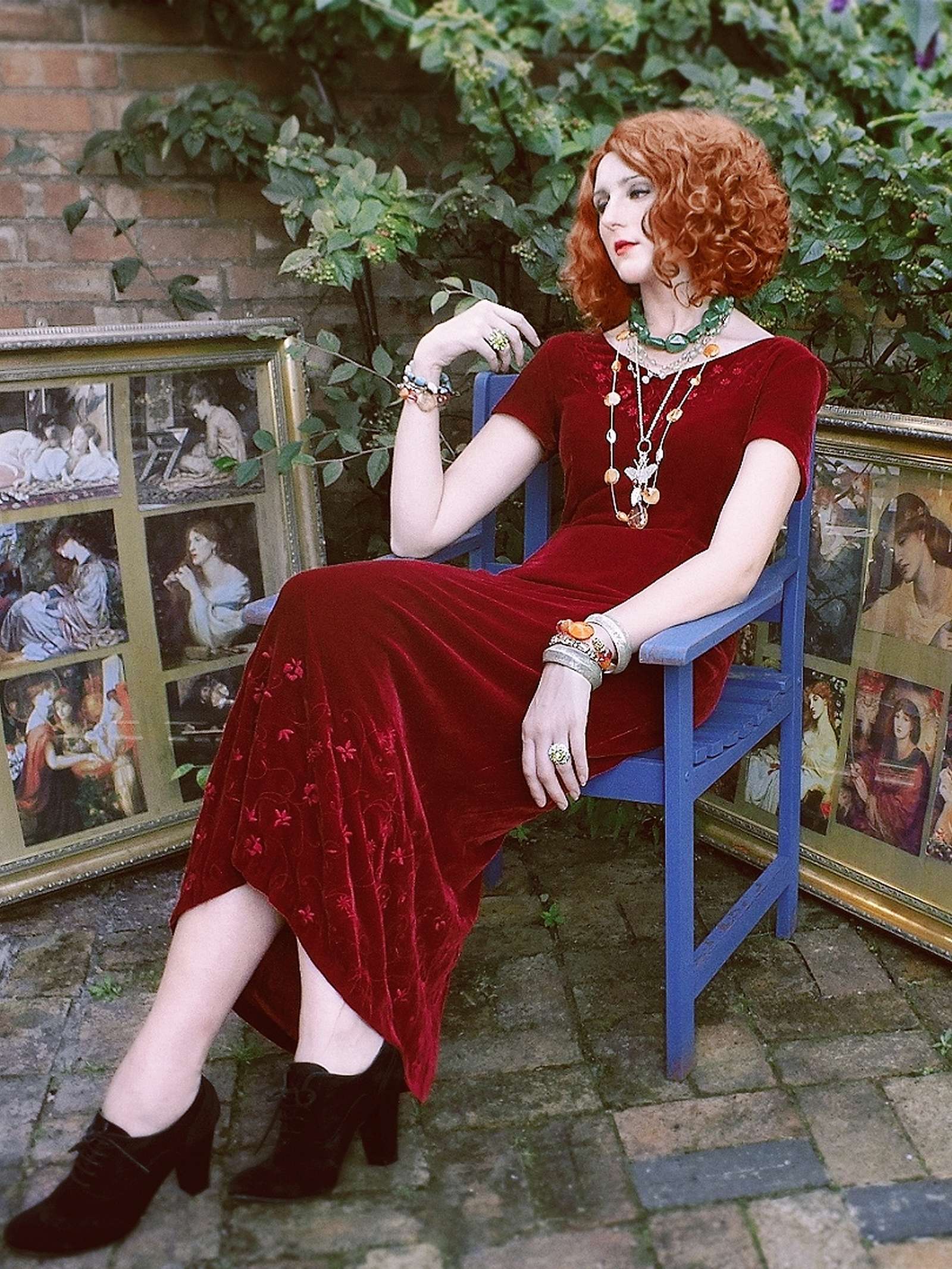 vintage red silk dress VINTAGE 90s Y2K Betsey Johnson RARE Red DRESS Gold Label Silk Flare Ruffled S 4