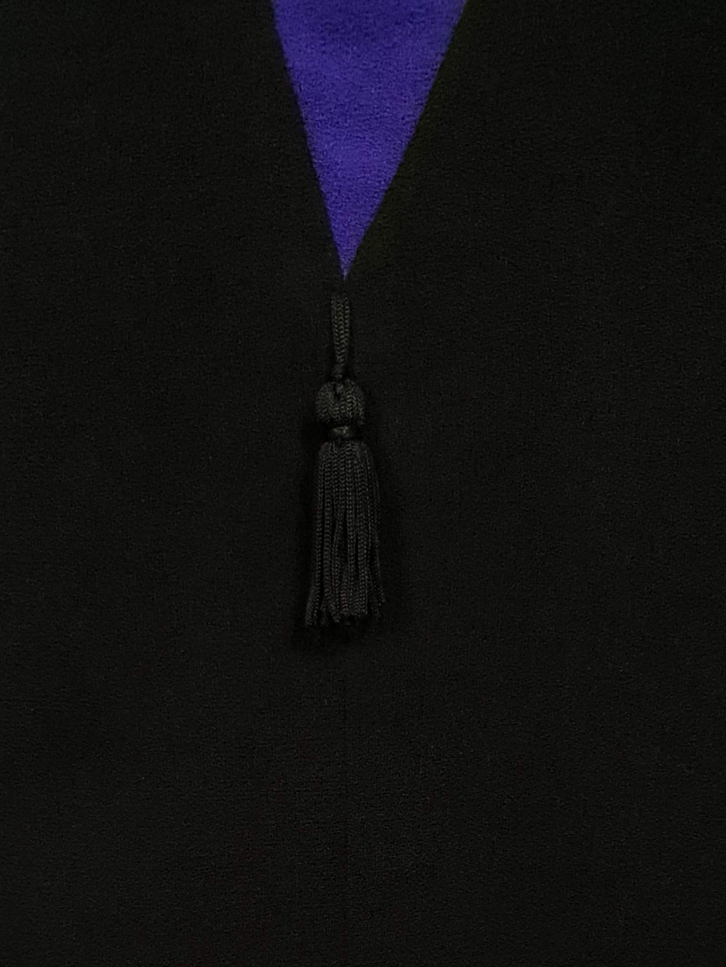 Fabulous Vintage 1980s Purple & Black Wool Dress - Size 20/22