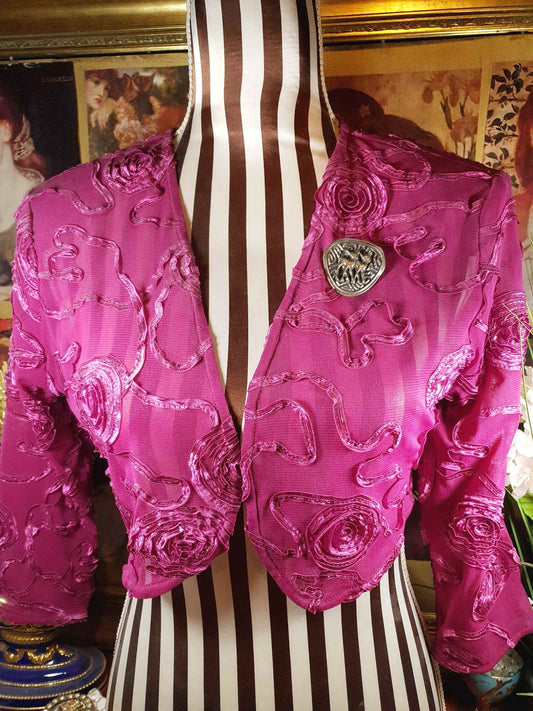 Vintage 1950s Pewter Deer Brooch Artisan Mid-Century