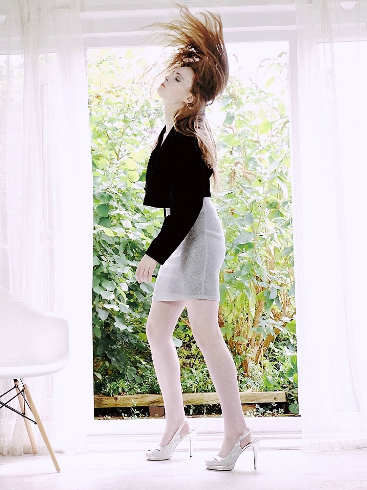 Gorgeous 1980s Vintage Black Velvet Bolero Evening Jacket