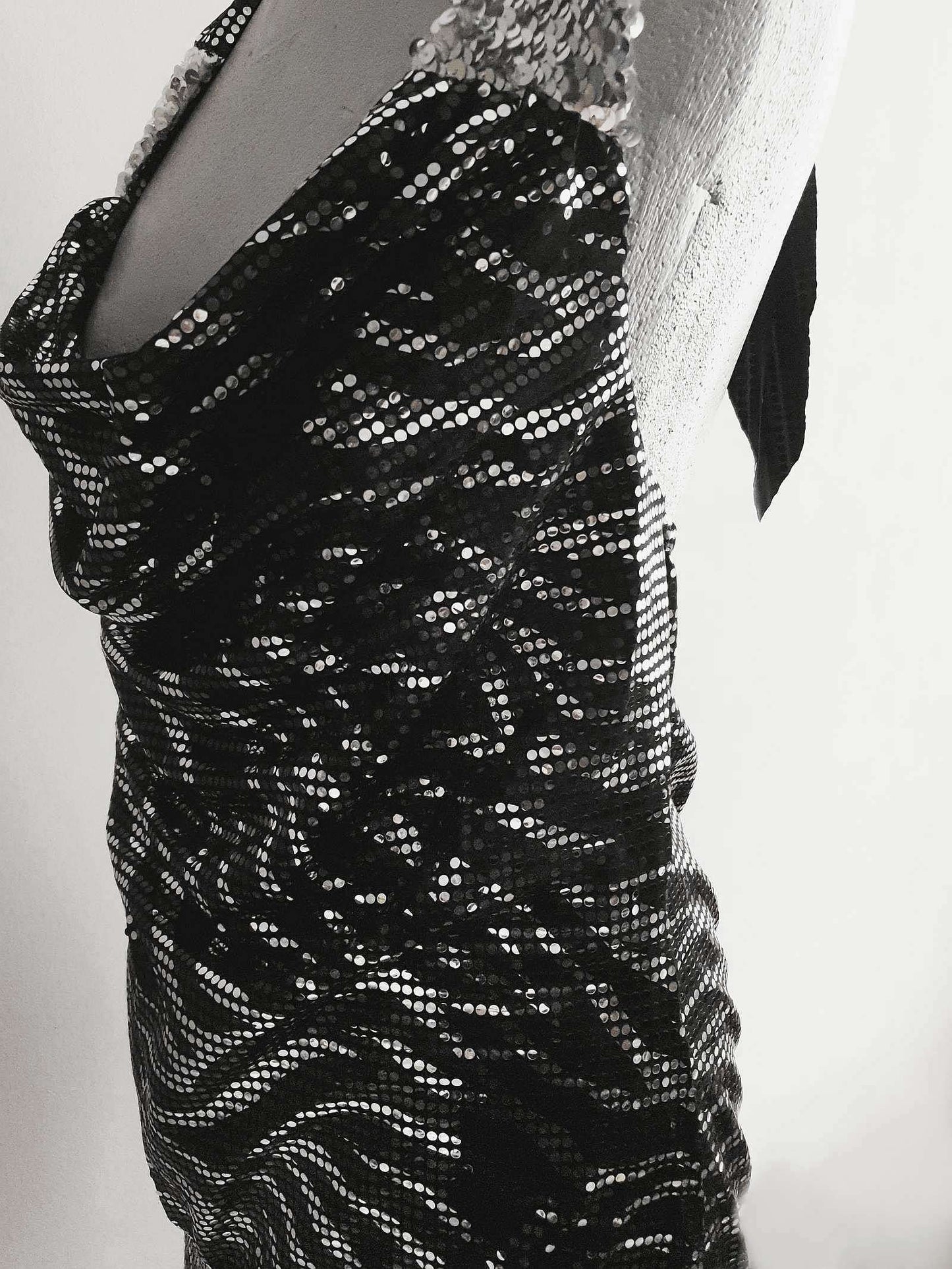 Vintage 1980s Zebra Print Mini Dress Party Evening Retro - Size 10