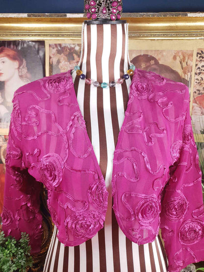 Vintage 1920s Art Deco Uranium Glass Necklace - Rainbow Glow Czech Crystal Beads