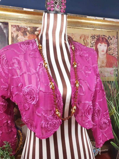 Vintage 1950s Murano Glass Necklace – Aventurine Daisy Lampwork Beads