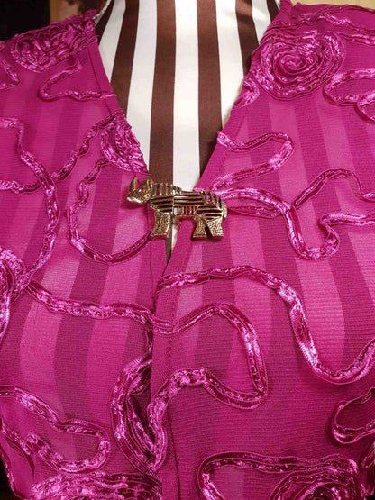 Vintage 1960s Rhino Brass Brooch Pin - Rare Rhinoceros Rhinestone