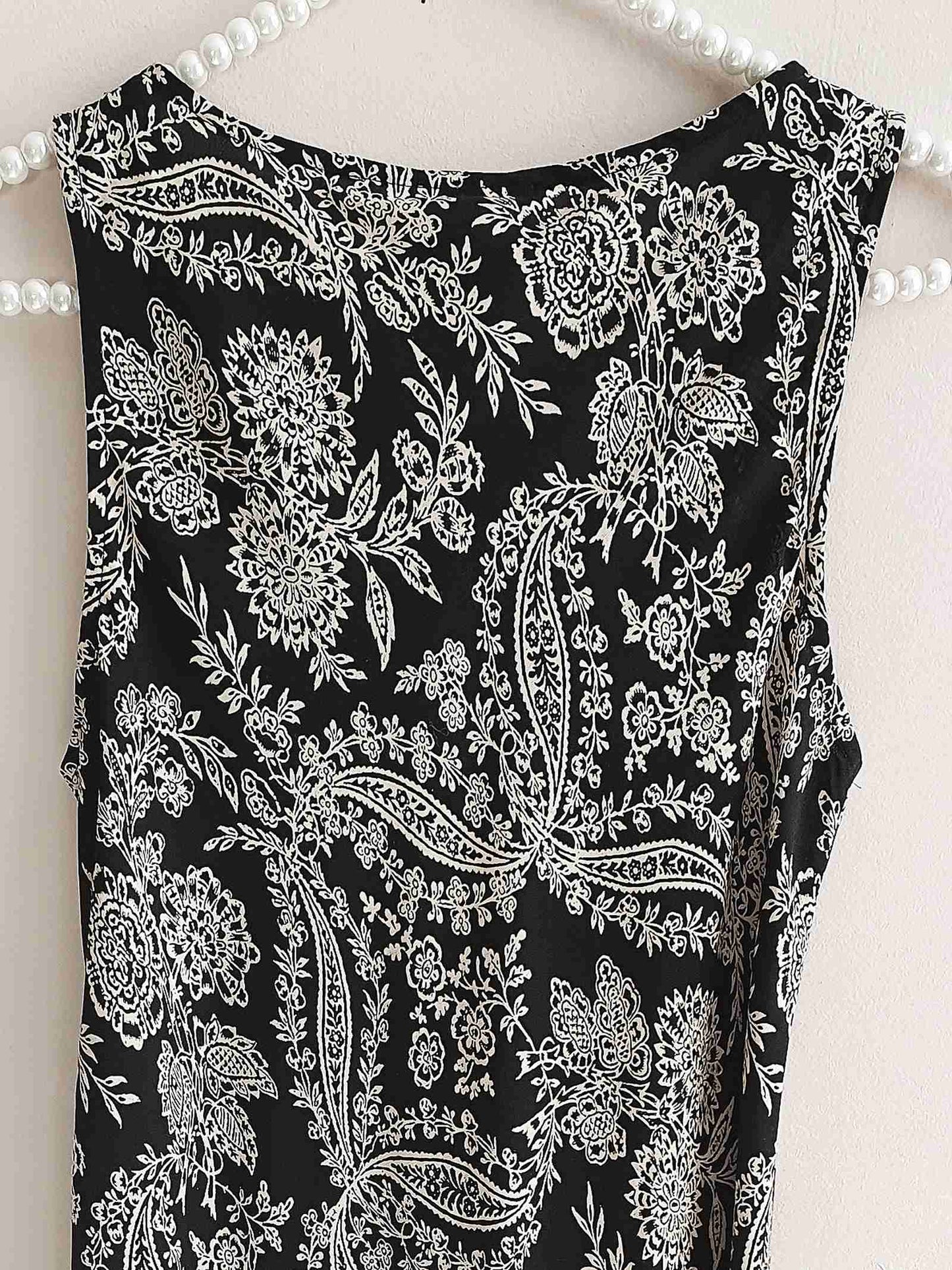 Cute Vintage 90s Laura Ashley Paisley Shift Dress - English Classics Size 10