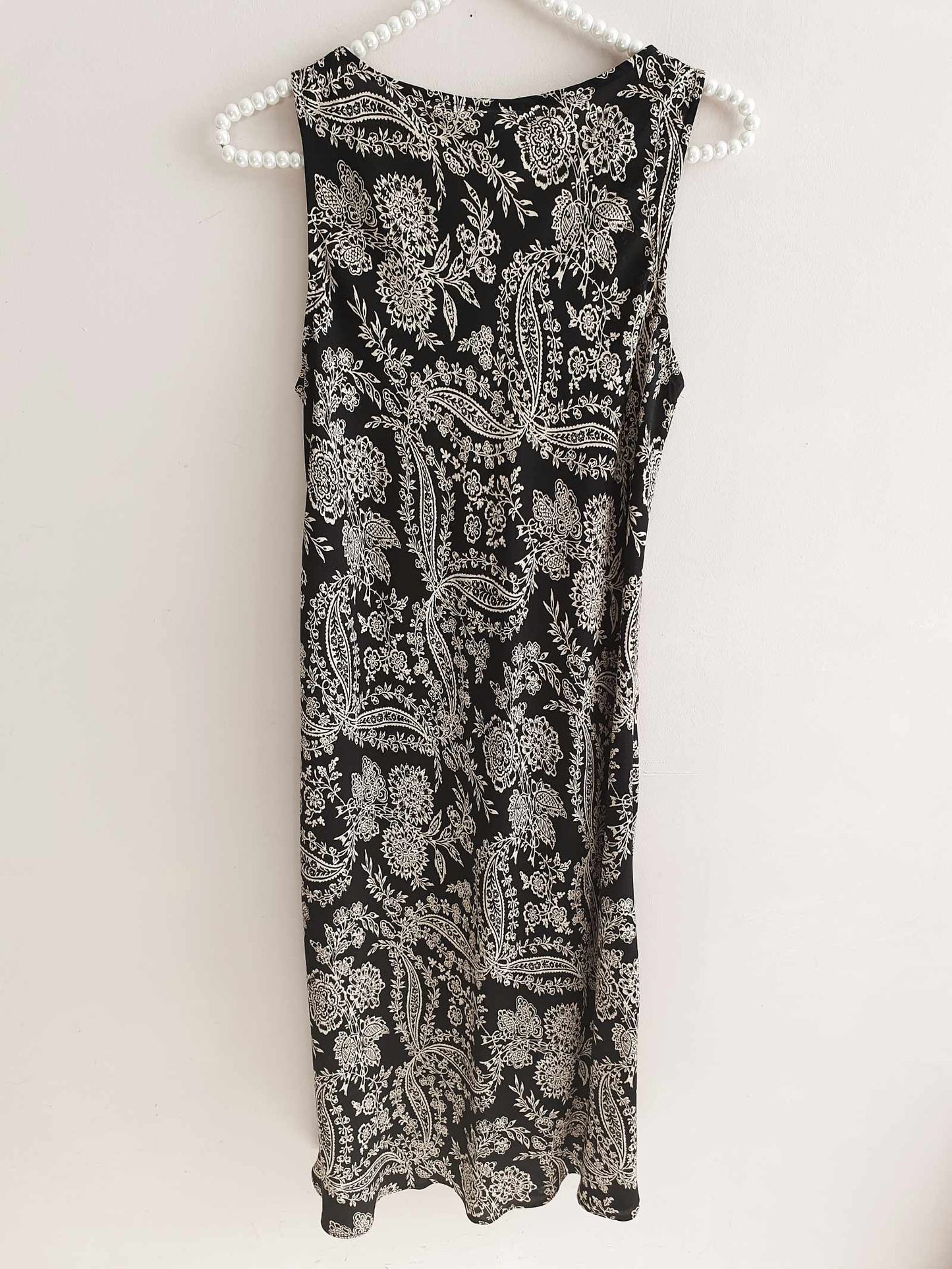 Cute Vintage 90s Laura Ashley Paisley Shift Dress - English Classics Size 10