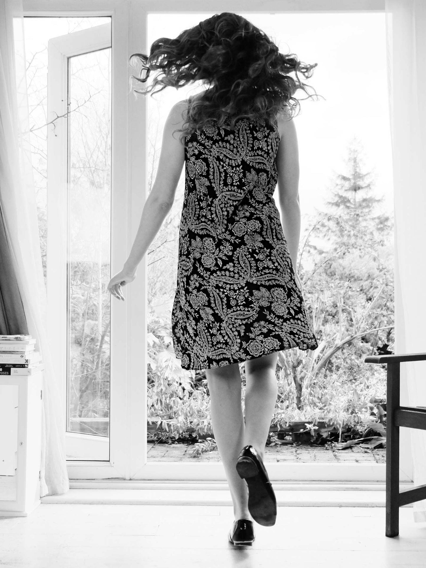 Cute Vintage 90s Laura Ashley Paisley Shift Dress - English Classics Size 10