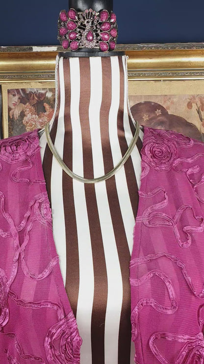 Vintage 1980s Snake Chain Choker Necklace Gold Tone M & S