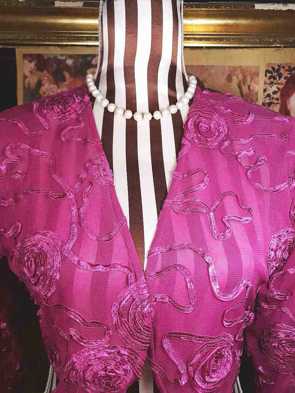 Vintage 1960s Freshwater Pearl Pearls Necklace Bracelet Set Demi Parure Sterling Silver