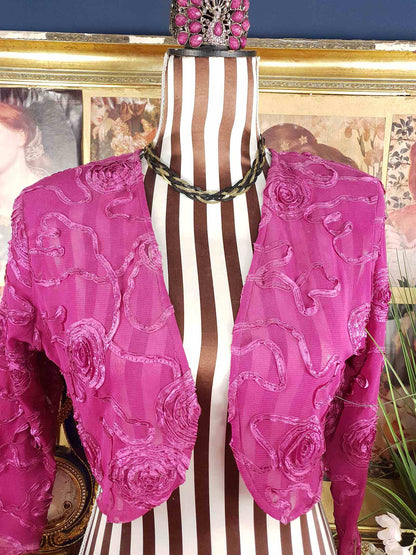 Vintage 1970s Black Gold-Tone Plaited Necklace Choker Retro