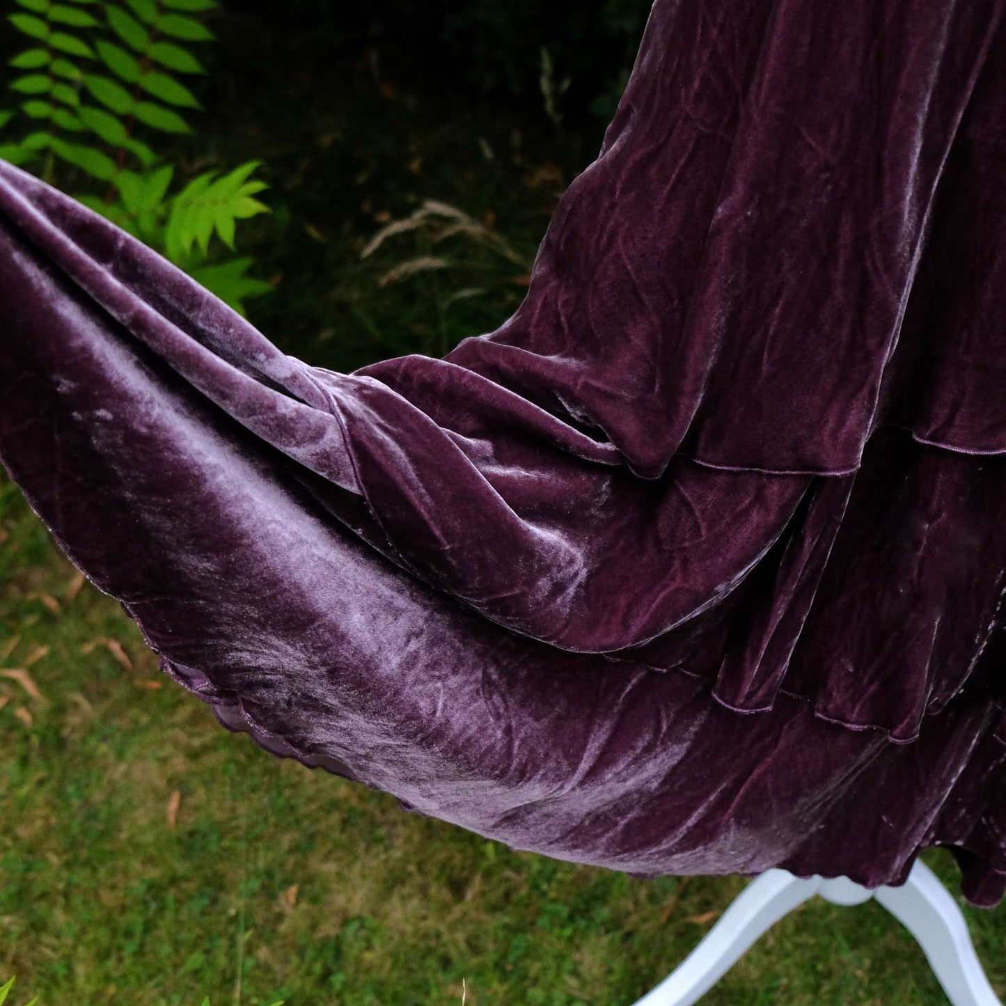 90s Vintage Laura Ashley Bohemian Purple Tiered Dress - English Classics - Size 14